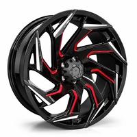Rines Monobloque Forjados Medida para Hyundai Ioniq 5 19, 20, 21", Ligeros, Alto Rendimiento para Carreras Vehículos Eléctricos