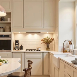 Op Maat Gemaakte Moderne Meubels Waterdichte Kasten Kast Kast Voor Eetkamer Voor Woonkamer Keuken Beschikbaar Optionele Kleuren - Product Image 6
