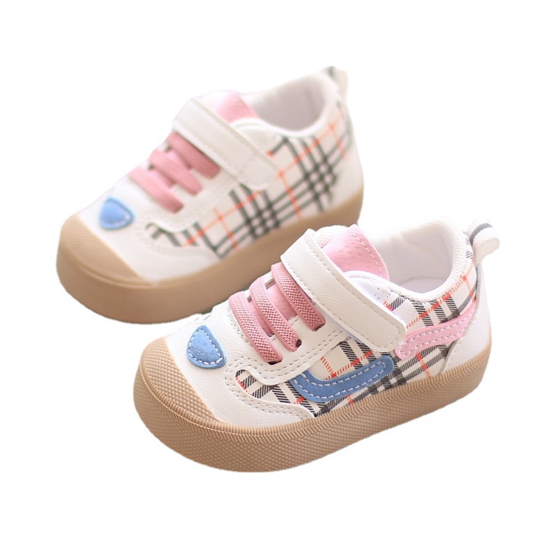 Fashion Baby Walking Shoes 2021 Spring Autumn New Casual Sports Board Shoes Toddler Boys and Girls Soft Soles Lightweight Shoe