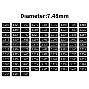 Kit de 47 Placas de Ajuste de Válvulas de Motocicleta de 7.48mm para <span class=keywords><strong>Yamaha</strong></span> YZF750R YZF600R YZF1000 YZF-R6S YZF-<span class=keywords><strong>R6</strong></span> YZF-R1 YZ250F WR250F FZS600 FZ6 - Product Image 6
