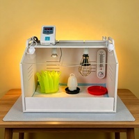 Incubateur pour volailles, boîte d'élevage à température constante pour poussins, cailles, canards, oies et reptiles