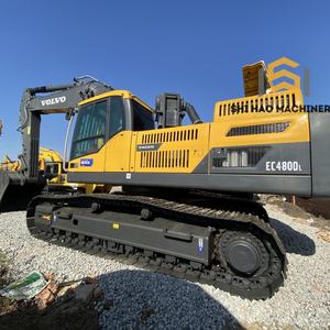 Excavadora de cadenas usada VOLVO EC480DL de 48 toneladas de alta calidad, importación original para construcción de cimentaciones - Product Image 2