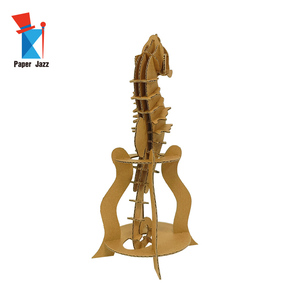 Venta caliente precio <span class=keywords><strong>de</strong></span> fábrica regalos Sea Animal serie 3D diseños personalizados 3D rompecabezas modelo <span class=keywords><strong>de</strong></span> caballito <span class=keywords><strong>de</strong></span> mar para la escuela niños y adultos - Product Image 4