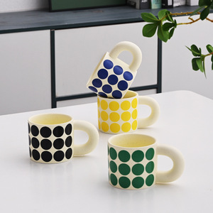 Taza <span class=keywords><strong>de</strong></span> cerámica <span class=keywords><strong>para</strong></span> desayuno, tazón <span class=keywords><strong>de</strong></span> cerámica <span class=keywords><strong>para</strong></span> leche, ins - Product Image 1