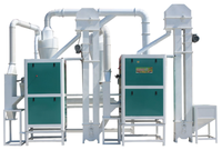 Machine multifonctionnelle motorisée pour le décorticage et le séparation des lentilles, le polissage du riz et le décorticage des haricots noirs, capacité 500 kg/h, 220V