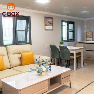 บ้านเคลื่อนที่ Cbox ขนาด 40 ฟุต บ้านสำเร็จรูปหรูหรา พับเก็บได้ ใช้เป็นสำนักงาน ห้องนั่งเล่น 3 ห้องนอน พร้อมห้องน้ำ บ้านคอนเทนเนอร์แบบขยายได้ - Product Image 5