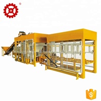 Machine automatique de fabrication de blocs de ciment QT15 à haute sécurité avec technologie de vibration hydraulique pour la production de blocs de construction solides et emboîtables