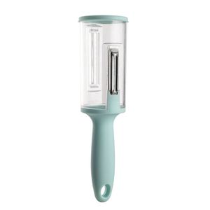 2026 Multifunctional 2 in 1 Peeling Knife Fruit <b>Vegetable</b> Peeler With Storage Fish Scaler Kitchen Manual Carrot Potato Peeler - Product Image 2