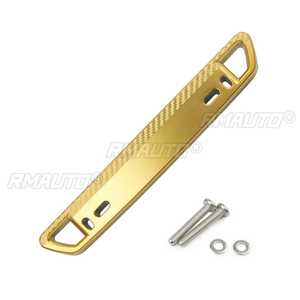 Soporte Decorativo Universal de 6 Colores para Matrícula Delantera de Parachoques Estilo ABS Carbono, Marco de Recorte para Placa de Matrícula - Product Image 5