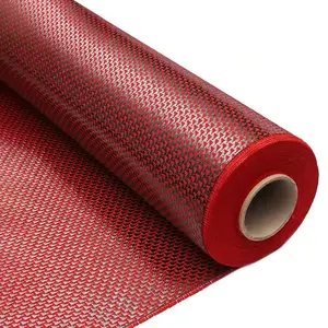 彩色芳纶纤维杂化织物碳芳纶纤维布