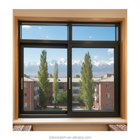 Ventana Corredera Horizontal de Aleación de Aluminio, Control de Insectos, Uso Exterior, Aislamiento Térmico para Hoteles, Impermeable, 5 Años de Garantía, Pedidos al por Mayor