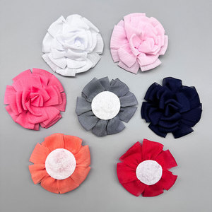 Handmade Pleated 3D Lotus <b>Flower</b> Hair Accessories For Children Clothing Shoes Bags DIY Crafts 8.5cm Fresh <b>Sweet</b> Style - Product Image 2
