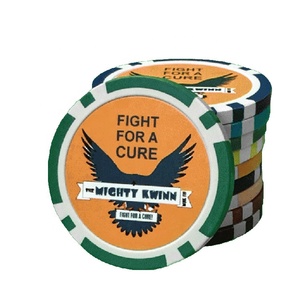 Vente chaude Style Pratique Inoffensif Non Toxique Logo Imprimé Personnalisé Numéros Jetons De Poker En Céramique - Product Image 3