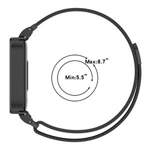 Correa Magnética de Acero Inoxidable de Lujo para Reloj Inteligente Redmi <span class=keywords><strong>Mi</strong></span> Band3 y <span class=keywords><strong>Mi</strong></span> Band9 Active - Product Image 4