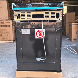 Cuisinière à gaz compacte autoportante <span class=keywords><strong>de</strong></span> 50 cm, 4 brûleurs, avec four à gaz <span class=keywords><strong>de</strong></span> 60 L, panneau supérieur en acier inoxydable pour cuisine domestique - Product Image 2