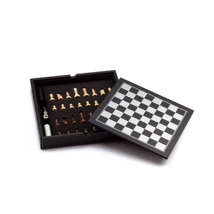 Promozionale di Fascia Alta di Lusso 3 <span class=keywords><strong>in</strong></span> 1 Pedine <span class=keywords><strong>in</strong></span> <span class=keywords><strong>Legno</strong></span> <span class=keywords><strong>in</strong></span> Pelle <span class=keywords><strong>Backgammon</strong></span> e Scacchiera Giochi Da Tavolo Set - Product Image 4
