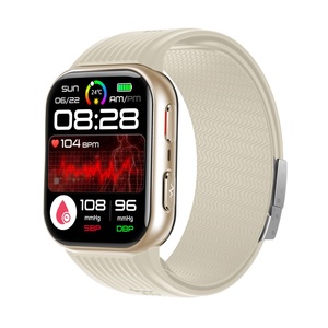 TK67 Air Pump Blood <b>Smart</b> Watch with NFC BT Call Fall Alert and AMOLED Screen for Daily Health - Product Image 1