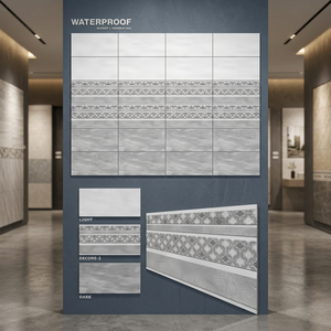 Carreaux muraux en céramique 300x600mm motif briques classiques, style élévation 12x24 pour sites sportifs par Vistaar Overseas, carreaux muraux en marbre - Product Image 3