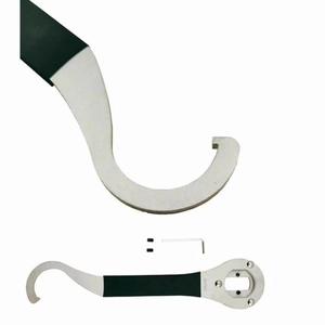 Outils de réparation multifonctionnels en acier inoxydable Outil galvanisé pour enlever l'anneau de verrouillage du vélo Outil pour clé à molette de pédalier - Product Image 2