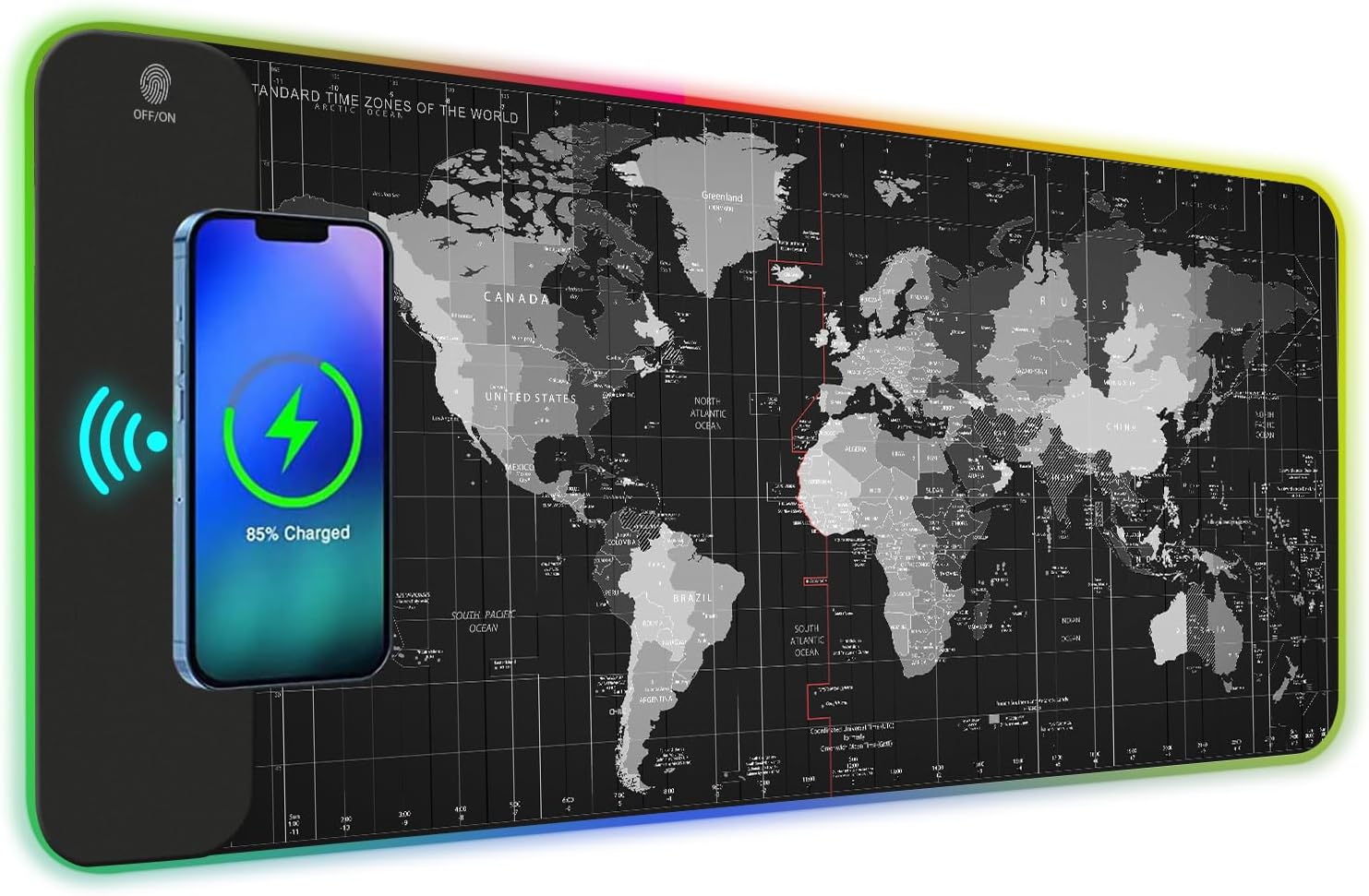 Carte du monde 800*300*3mm