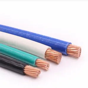 Copper conductor PVC insulation THHN THWN electrical wire