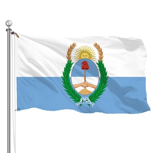 Bandiera di Mendoza di Alta Qualità 3x5ft 90x150cm, Striscione per Parate in Argentina, Esposizione per Eventi Civici, Resistente - Product Image 1