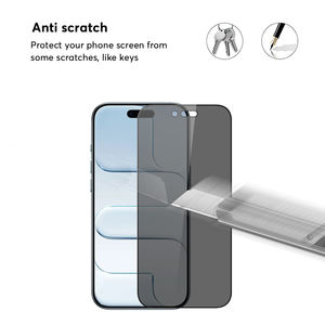 Protecteur d'écran de confidentialité à <span class=keywords><strong>couverture</strong></span> complète en verre trempé pour iPhone Air Anti Spy en verre trempé - Product Image 3