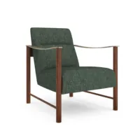 Fauteuil d'appoint contemporain incliné avec dossier angulaire, chaise individuelle décorative, fauteuil de loisirs rembourré doux pour salon