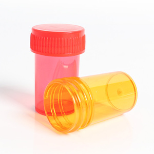 Tarro de plástico de lujo con tapa abatible y rosca para crema cosmética, el más vendido, de pequeña capacidad, con revestimiento interior para cosméticos. - Product Image 1