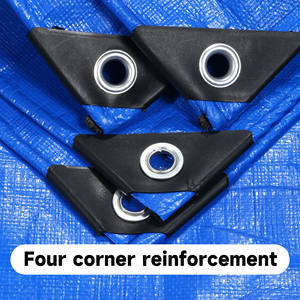 Usine directe 2x3m Camping bâche étanche PE bâche légère pour moto couverture voiture <span class=keywords><strong>pare</strong></span>-<span class=keywords><strong>brise</strong></span> <span class=keywords><strong>Protection</strong></span> pique-nique tapis - Product Image 2