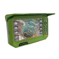 Endoscope d'inspection de tuyaux HD portable avec vision à 360° °   Caméra rotative et sondes interchangeables de 8 mm/21 mm/49 mm