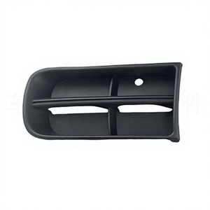 Cadre et cache de phare antibrouillard style sport noir pour Skoda <span class=keywords><strong>Fabia</strong></span> <span class=keywords><strong>MK2</strong></span> 2007-2010, garniture de grille inférieure de pare-chocs avant - Product Image 2