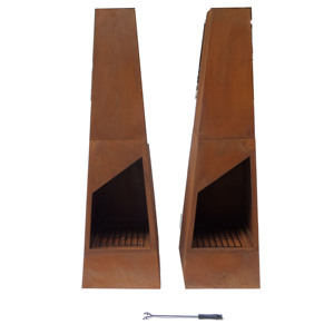 Statua in <span class=keywords><strong>Acciaio</strong></span> Inossidabile dal Design Antico Irregolare e Astratto per Decorazione di Ville e Giardini, in <span class=keywords><strong>Acciaio</strong></span> Corten Arrugginito - Product Image 5