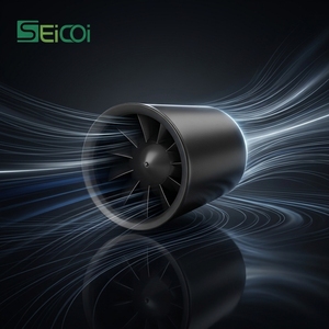 Ventilateur <span class=keywords><strong>d</strong></span>'extraction <span class=keywords><strong>d</strong></span>'<span class=keywords><strong>air</strong></span> Seicoi 4 pouces pour salle de bain et cuisine, faible bruit 28 dB, <span class=keywords><strong>avec</strong></span> <span class=keywords><strong>capteur</strong></span> <span class=keywords><strong>d</strong></span>'<span class=keywords><strong>humidité</strong></span> - Product Image 5