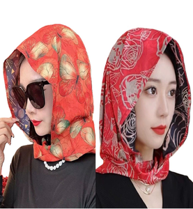 <span class=keywords><strong>Pañuelos</strong></span> Hijab Elegantes para Mujer, <span class=keywords><strong>Pañuelos</strong></span> Vintage a Prueba de Sol y Viento, <span class=keywords><strong>Pañuelos</strong></span> de <span class=keywords><strong>Playa</strong></span> para Verano - Product Image 3