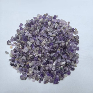 Amethyst Granules 3-6mm <b>Crystal</b> <b>Chips</b> Purple Gravel Aquarium Decorations - Product Image 1