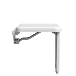Unique Design Plastic Folding Stool for Seniors Pregnant Women <b>Wall</b>-<b>Mounted</b> Chair for Home Office Dining Living Room Shower Use - Product Image 1