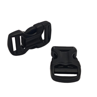 Sac à dos de luxe imperméable en plastique avec fermeture à pression, poche latérale pour cartes, sangle de bagage et boucle réglable