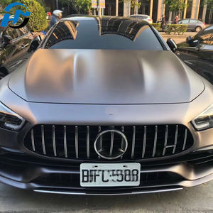 Vinilo Adhesivo para Vehículos de PET TPU Fundido con Autorreparación, 1.52x18M/5x60FT, PPF Color Gris Grafito Metálico Mate Satinado Perlado - Product Image 1