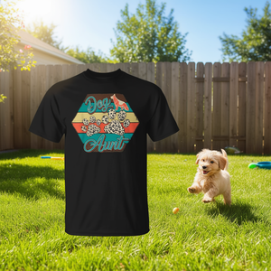 T-shirt rétro vintage pour chien, motif de pattes de chien mignonnes, pour les amoureux des chiens, cadeau pour la fête des mères - Product Image 3