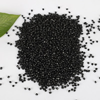 Mewarnai produk plastik warna hitam Masterbatch daur ulang Pp Pe granule