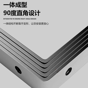 Stainless Steel L-Shaped <b>Bracket</b> Corner Support <b>Shelf</b> Connector Furniture Fixing <b>Bracket</b> Durable Metal Joint <b>Bracket</b> - Product Image 4