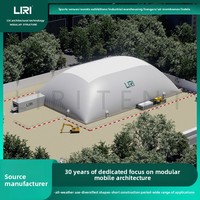 Structure gonflable à grande portée pour chantier de construction, dôme à air, musée de préservation de sites archéologiques
