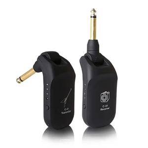 Transmisor y Receptor de Audio C01, Sistema Inalámbrico para Guitarra Recargable por USB, para Guitarra Eléctrica y <span class=keywords><strong>Bajo</strong></span> - Product Image 1