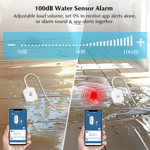eMylo Tuya WiFi洪水水位报警系统家用厨房卫生间地板探测器智能水箱水位传感器 - Product Image 4