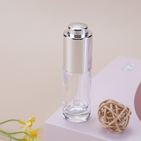 Botol Minyak Esensial Kaca Transparan Mini Portabel Siap Grosir Kapasitas Kecil 5ml 10ml 15ml dengan Pipet Tekan