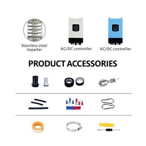 Pompe à <span class=keywords><strong>eau</strong></span> solaire immergée pour puits profond Cgo, diamètre 4 pouces, 4000 <span class=keywords><strong>watts</strong></span>, 5 CV, AC/DC - Product Image 3