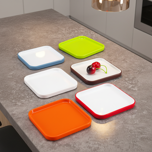 Platos de Comida Irrompibles al por Mayor, Platos para Servir, Vajilla Moderna de Melamina para <span class=keywords><strong>Restaurante</strong></span> - Product Image 3