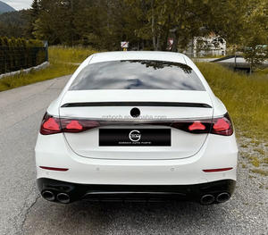 W213 actualización a W214 E53 Kits de carrocería para 17-23 Clase <span class=keywords><strong>E</strong></span> <span class=keywords><strong>Mercedes</strong></span> Benz W213 a W214 E53 AMG parachoques de coche viejo a nuevo guardabarros de parrilla de capó - Product Image 5