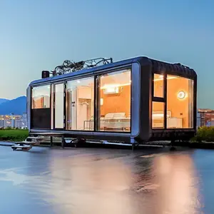 Customize Luxury Houses Earthquake Proof Prefab Assembly Space Capsule